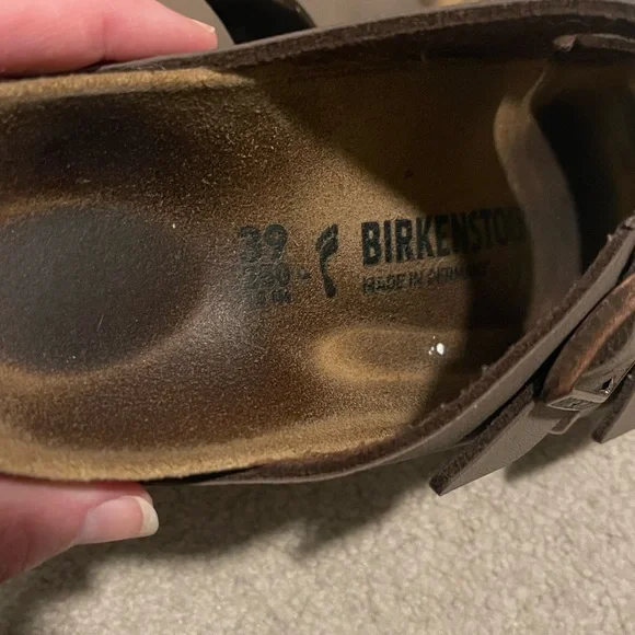 Birkenstock Womens Tan Sandals - Picture 6 of 7